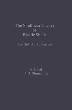 The Nonlinear Theory of Elastic Shells (eBook, PDF) - Libai, A.