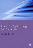 Research in Psychotherapy and Counselling (eBook, PDF)