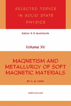 Magnetism And Metallurgy Of Soft Magnetic Materials (eBook, PDF) - Chem, C. W.