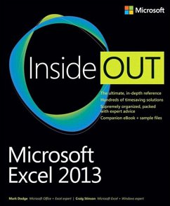 Microsoft Excel 2013 Inside Out (eBook, PDF) - Stinson, Craig; Dodge, Mark