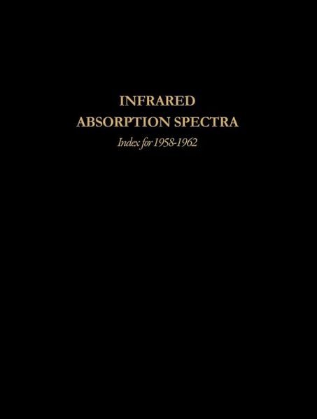 Infrared Absorption Spectra (1964) (eBook, PDF)