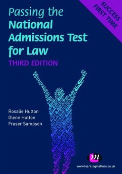 Cover Passing the National Admissions Test for Law (LNAT) (eBook, PDF)