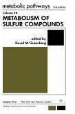 Metabolism of Sulfur Compounds (eBook, PDF)