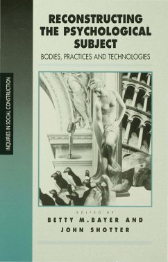 Cover Reconstructing the Psychological Subject (eBook, PDF)