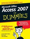 Access 2007 For Dummies (eBook, PDF)