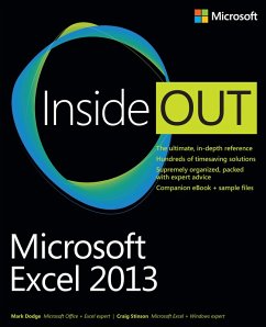 Microsoft Excel 2013 Inside Out (eBook, ePUB) - Stinson, Craig; Dodge, Mark