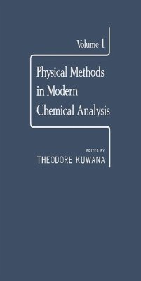 Cover Physical Methods in Modern Chemical Analysis V1 (eBook, PDF)