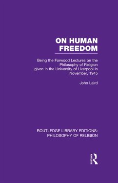 On Human Freedom (eBook, ePUB) - Laird, John