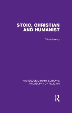 Cover Stoic, Christian and Humanist (eBook, PDF)