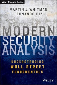 Modern Security Analysis (eBook, PDF) - Whitman, Martin J.; Diz, Fernando