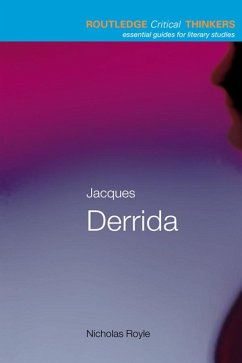 Jacques Derrida (eBook, ePUB) - Royle, Nicholas