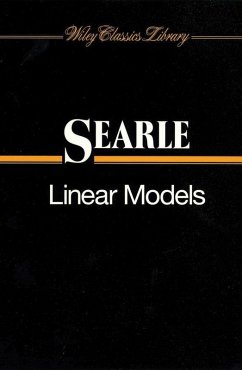 Linear Models (eBook, ePUB) - Searle, Shayle R.