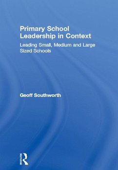 Cover Primary School Leadership in Context (eBook, PDF)