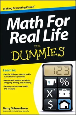 Math For Real Life For Dummies (eBook, PDF) - Schoenborn, Barry