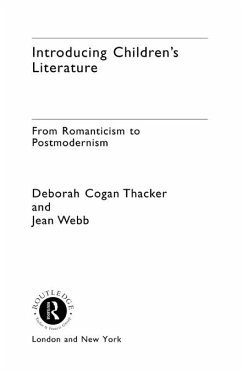 Introducing Children's Literature (eBook, ePUB) - Thacker, Deborah Cogan; Webb, Jean