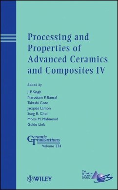 Cover Processing and Properties of Advanced Ceramics and Composites IV (eBook, PDF)