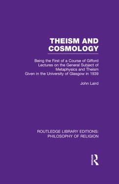 Cover Theism and Cosmology (eBook, PDF)