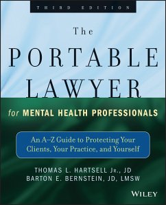 The Portable Lawyer for Mental Health Professionals (eBook, PDF) - Hartsell, Thomas L.; Bernstein, Barton E.