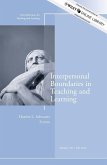 Interpersonal Boundaries in Teaching and Learning (eBook, PDF)