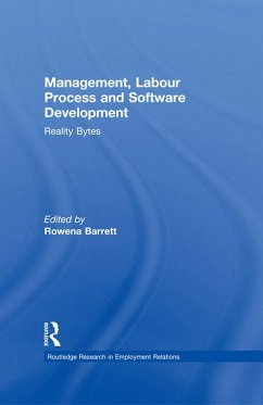 Management, Labour Process and Software Development (eBook, ePUB) - Barrett, Rowena