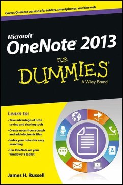 OneNote 2013 For Dummies (eBook, ePUB) - Russell, James H.