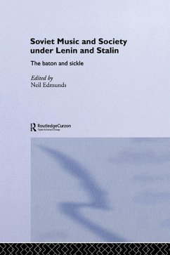 Cover Soviet Music and Society under Lenin and Stalin (eBook, ePUB)