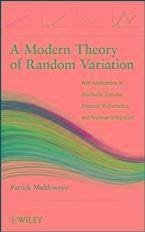 A Modern Theory of Random Variation (eBook, ePUB) - Muldowney, Patrick
