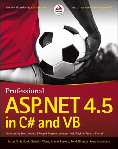 Professional ASP.NET 4.5 in C# and VB (eBook, ePUB) - Gaylord, Jason N.; Wenz, Christian; Rastogi, Pranav; Miranda, Todd; Hanselman, Scott
