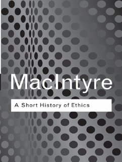 A Short History of Ethics (eBook, PDF) - Macintyre, Alasdair