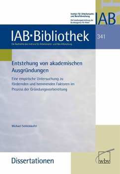 Entstehung von akademischen Ausgründungen (eBook, PDF) - Schleinkofer, Michael