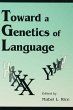 Toward A Genetics of Language (eBook,... - Bild 1