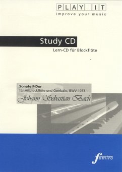 Study-Cd For Recorder - Sonate F-Dur - Diverse