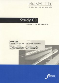 Study-Cd Recorder - Sonata 12,F-Dur,Op.2,Nr. 12 - Diverse