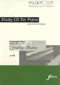 Study-Cd Piano - Ungarische Tänze,Woo 1,Nr 16-21 - Whitter,Denette