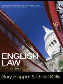 English Law (eBook, ePUB) - Slapper, Gary; Kelly, David