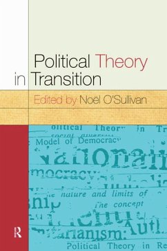 Political Theory In Transition (eBook, ePUB)