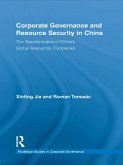 Corporate Governance and Resource Security in China (eBook, ePUB)