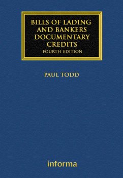 Bills of Lading and Bankers' Documentary Credits (eBook, ePUB) - Todd, Paul