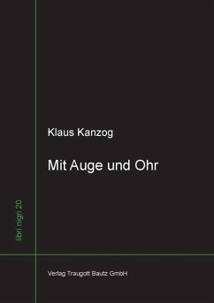Cover Mit Auge und Ohr (eBook, PDF)