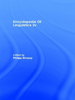 Cover Encyclopedia of Linguistics (eBook, PDF)