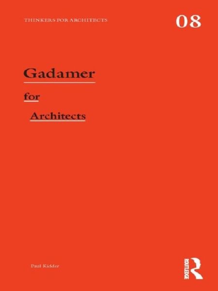 Gadamer for Architects (eBook, PDF)