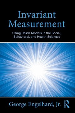 Invariant Measurement (eBook, ePUB) - Engelhard Jr., George