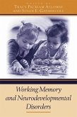 Working Memory and Neurodevelopmental Disorders (eBook, ePUB)