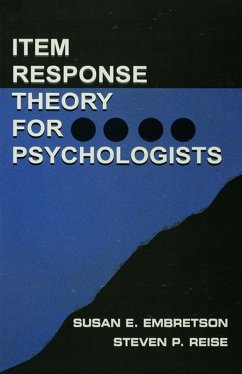 Cover Item Response Theory for Psychologists (eBook, ePUB)