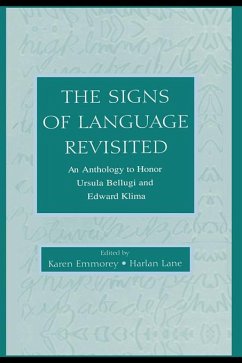 Cover The Signs of Language Revisited (eBook, ePUB)