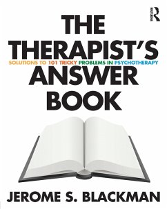 The Therapist's Answer Book (eBook, PDF) - Blackman, Jerome S.