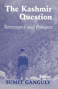 The Kashmir Question (eBook, ePUB) - Ganguly, Sumit