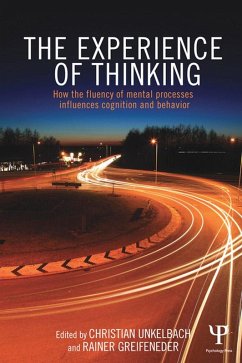 The Experience of Thinking (eBook, ePUB)