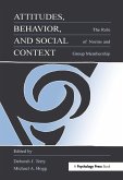 Attitudes, Behavior, and Social Context (eBook, ePUB)