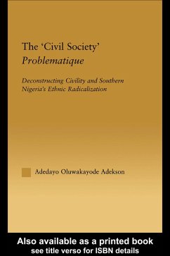 The 'Civil Society' Problematique (eBook, PDF) - Adekson, Adedayo Oluwakayode
